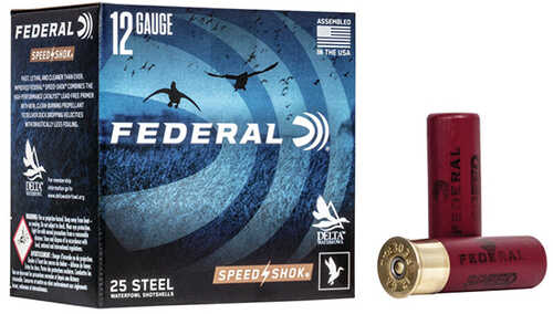 Federal Speed-Shok 12 Gauge 3" 1 1/4 Oz BB Shot 25 Round Box